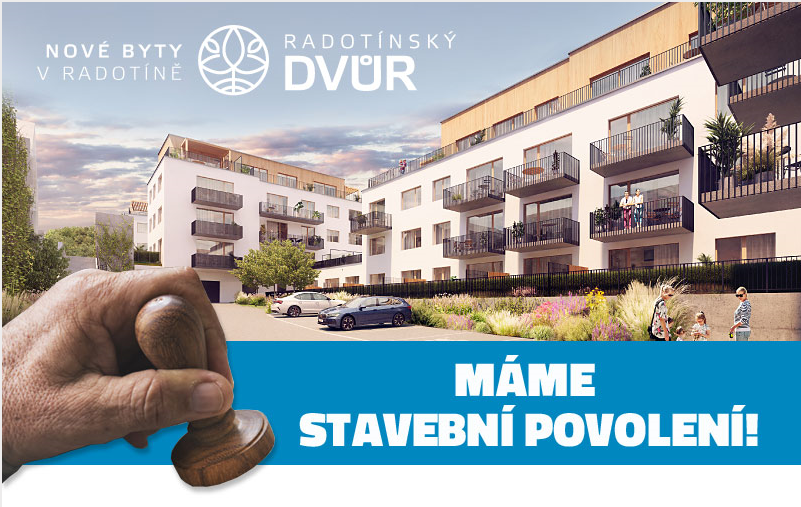 Radotínský dvůr má vydáno stavební povolení!